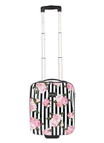 Betsey Johnson - 15" Hard Side Hand Luggage with 2 Rollers for Under Seat