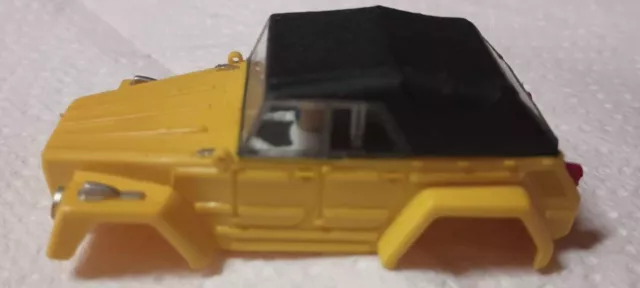 Aurora Afx Yellow VW Thing 4 Gear Chassis Body