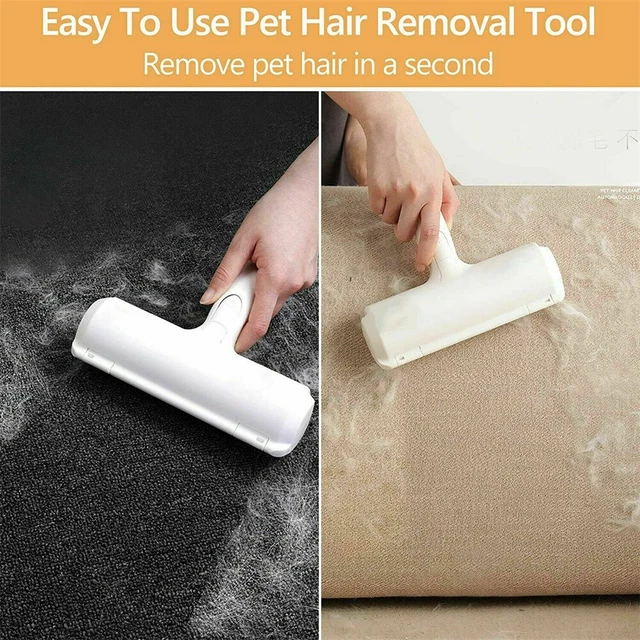 Reusable Pet Hair Lint Remover Dog Cat Hair Roller Cleaning Brush Sofa Clothes 3