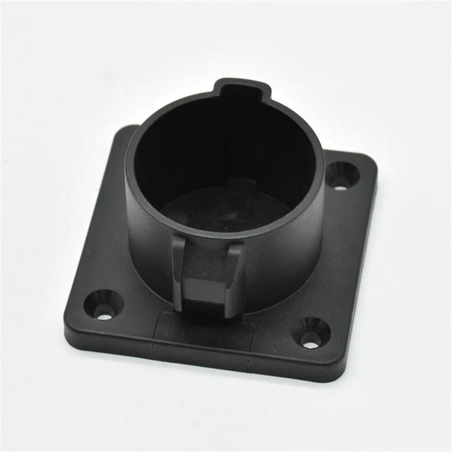 Per SAE J1772 Porta spina connettore cavo caricabatterie supporto montaggio a parete con viti