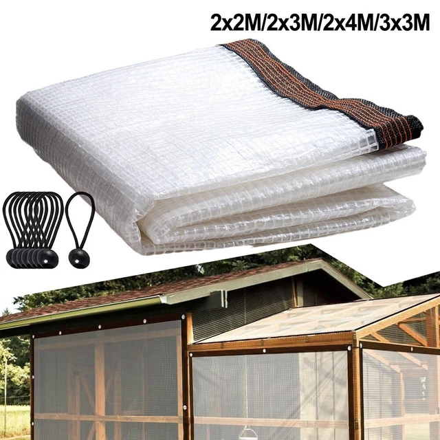 Thick Polyester PVC Garden and Greenhouse Rain Protection Film