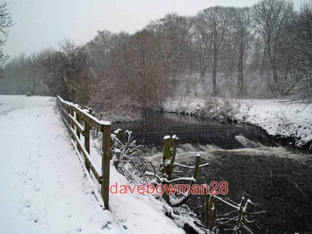 Photo  The Weir On The River Dearne Near Darfield Bridge  2009