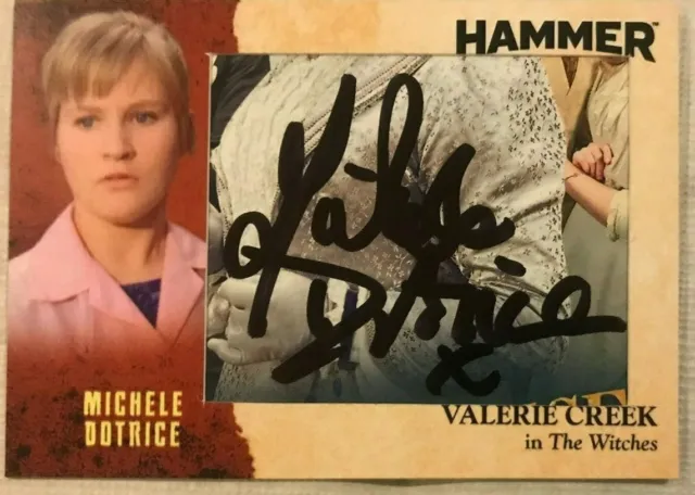 Hammer Series 1 - The Classics: Cut Autograph Card: Michelle Dotrice As Valerie