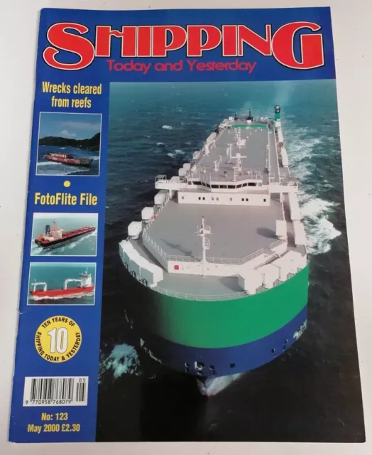 MAGAZINE - Shipping Today And Yesterday Issue #123 Dated May 2000