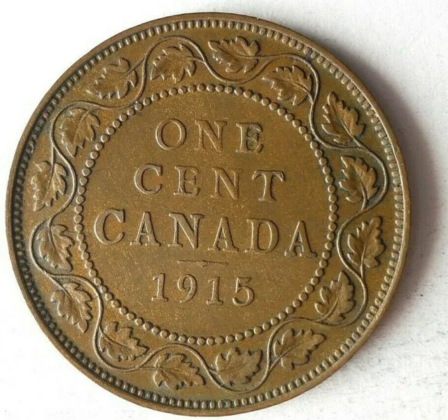 1915 CANADA CENT - High Quality Collectible Coin - FREE SHIP - Premium Bin #1
