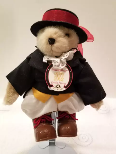 Muffy VanderBear  "Horsin Around" Plush Equestrian Bear Vintage 1993 NABCO Rare