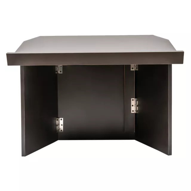 Foldable Tabletop Podium - Portable Presentation Podium Lectern Book Stand Wood