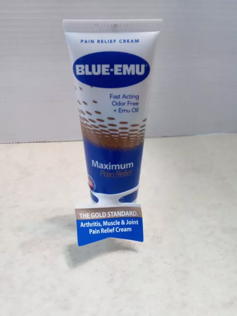 BLUE - EMU Maximum Pain Relief Cream New net 3oz