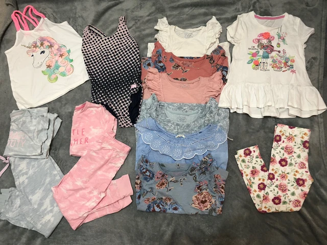 Girls summer clothes bundle 5-6 years