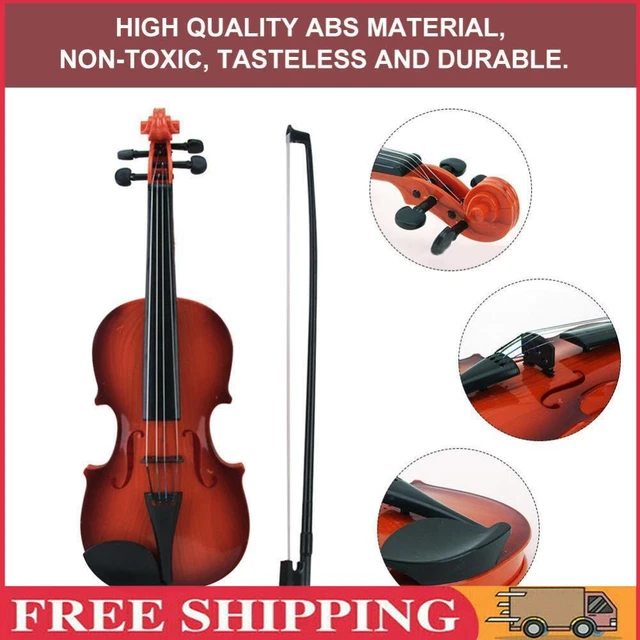Acoustic Violin Toy Adjustable String Simulation Musical Instrument Practice Toy
