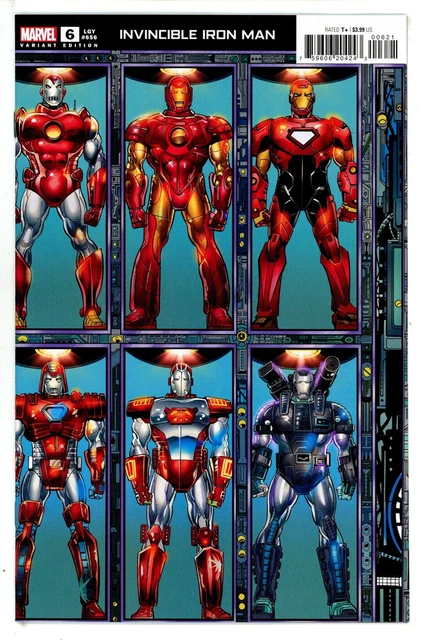 Invincible Iron Man Vol 4 #6 Marvel (2023) Bob Layton Variant
