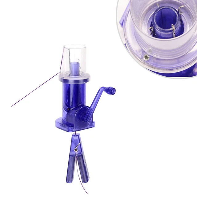 Mini máquina de tejer telar tablero giratorio carrete herramienta bufanda conjunto de mano