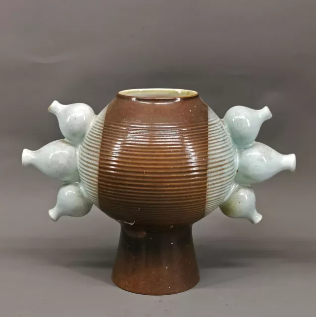 9145047-d große Keramik  Art deco Künstler-Entwurf Design alt
