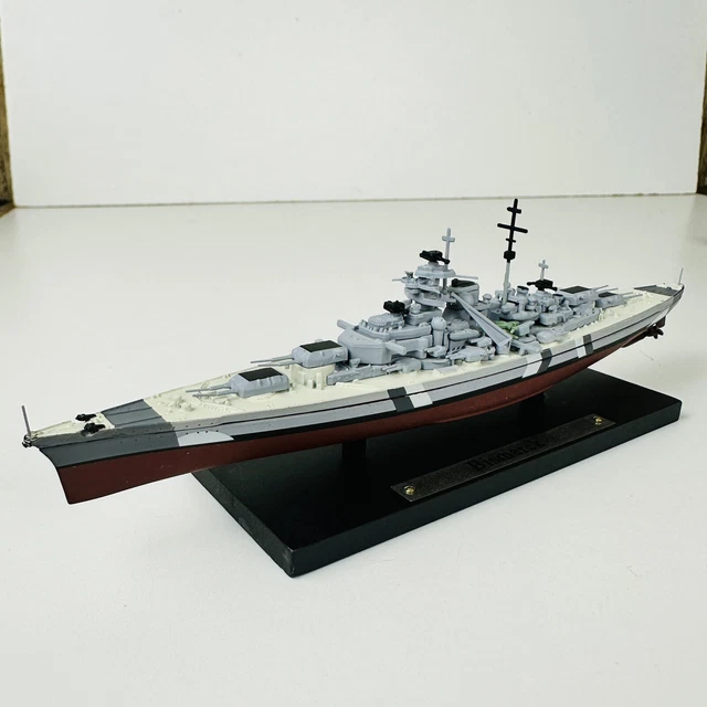 ATLAS 11250 WW2 German Navy Battleship Warship Model Ship Boat Model