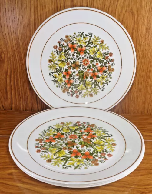 Corelle 10 1/4" Indian Summer Dinner Plates Set of 4