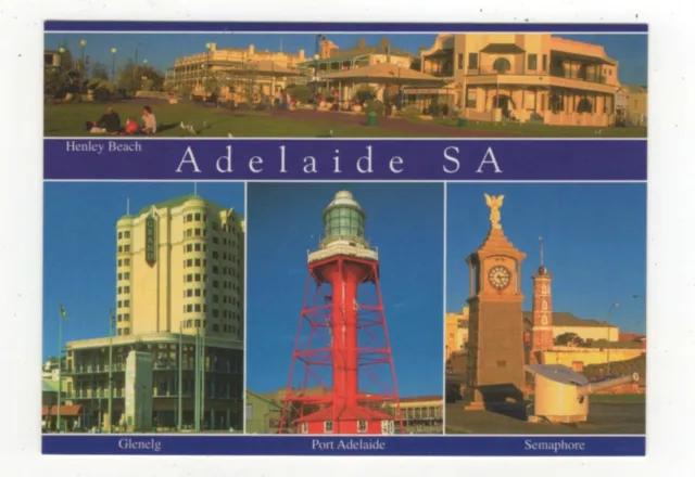 Adelaide Australia Port Adelaide Lighthouse Multiview Postcard 101c