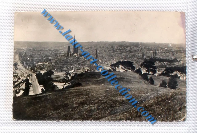 Cpa 76 - Rouen Seine Inferieure Vue Generale 1952 Carte Postale Ancienne Normand