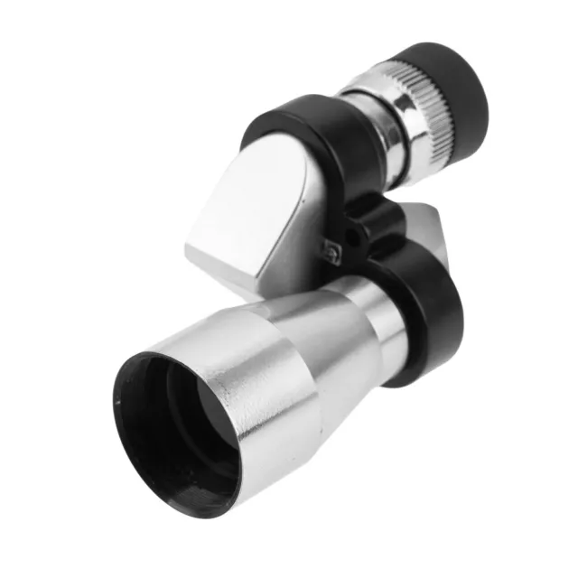 8x20 Mini Corner Binoculars HD Pocket Monocular Outdoor Telescope (Silver) 2