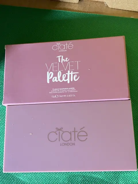 Ciate London The Velvet Palette 12 Eyeshadow NewInBox 12g Free SH