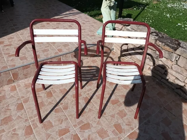 Lot De 2 chaises fauteuils tolix Industrielles de Xavier Pauchard.