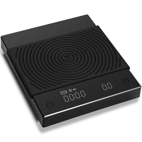 Escala de café TIMEMORE con temporizador, Digital Basic Plus negra