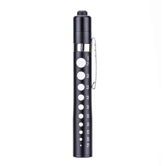 Penlight Medical Diagnostic Pen Light Neuro Torch+Pupil Gauge For Nurse Doctor