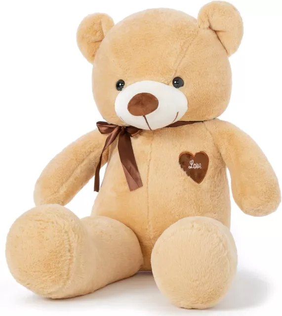 Giant Teddy Bear Large Stuffed Toy Animal Soft Toy Cuddly Gift Birthday Brown