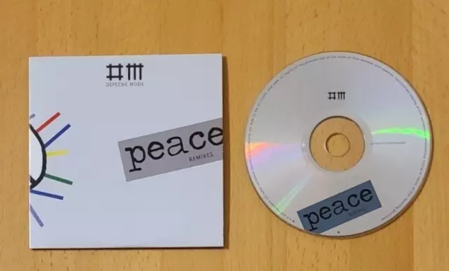 Depeche Mode Peace Maxi CD Remixes neuwertig LCDBONG41 Cardboard sleeve NM