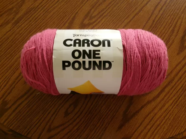 Caron One Pound Yarn Burgundy New Old stock 16 oz. 812 yds.