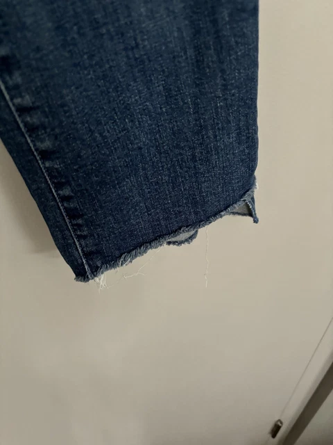 MOTHER THE INSIDER Crop Step Fray Jean Limited Edition Wash, AUTHENTIC, Size 30 £47.41 - PicClick UK
