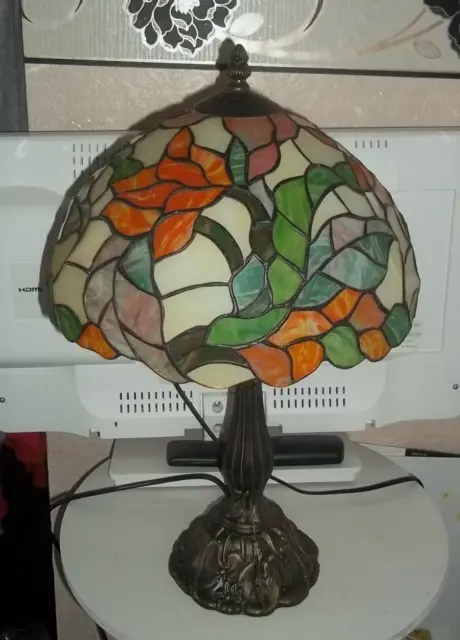 GRANDE lampada da tavolo stile Tiffany