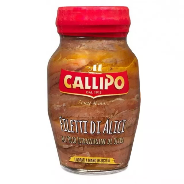 Filetti Di Alici All'olio Extravergine Di Oliva -Callipo- Gr.150