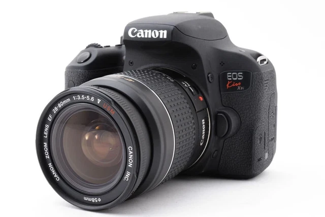 Wi-Fi/保証/canon kiss x9i+Canon EF 28-80㎜ CANON EOS KISS X9i DSLR Camera Kit EF28-80mm F3.5-5.6 USM Wi