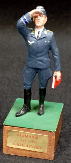 S (SOLDAT) FIGURINE WWII SOLDAT ALLEMAND TENUE DE CAMPAGNE Plomb peint 61 mm EUR 15,00 - FR