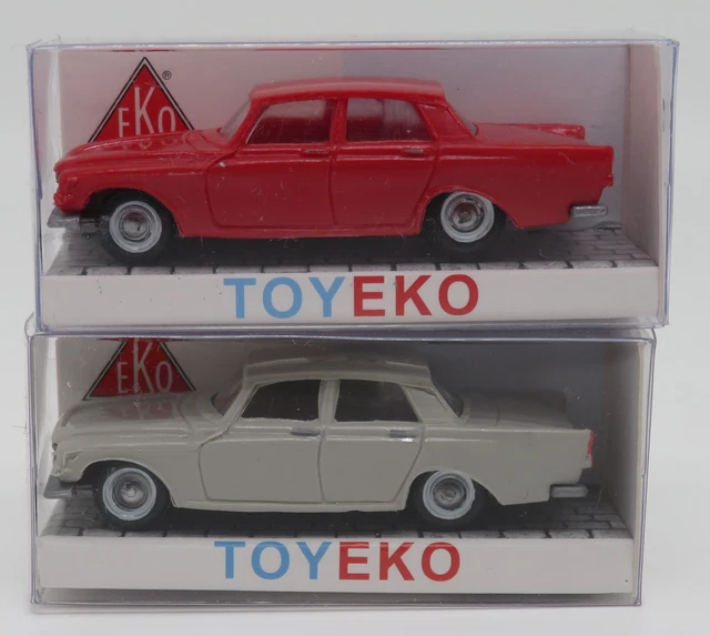 Cofanetti Rari EKO HO 1/87 Di Veicoli Militari E Civili Dal 1954 Al 1976. Scegli Il Modello! Modellismo In Plastica, Usato Ma In Condizioni Da Nuovo.