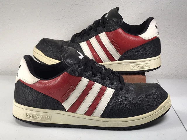 ADIDAS COMPTOWN ST SKATEBOARD Sneaker Black and Red Men s Size 12