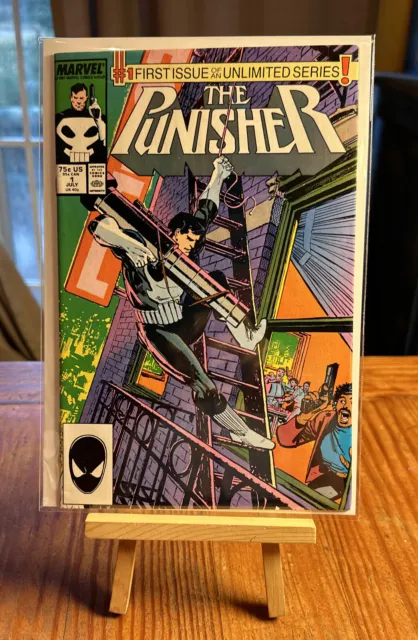 PUNISHER (Vol. 2) #1 VF/NM 1st Ongoing Series Marvel Comics 1987