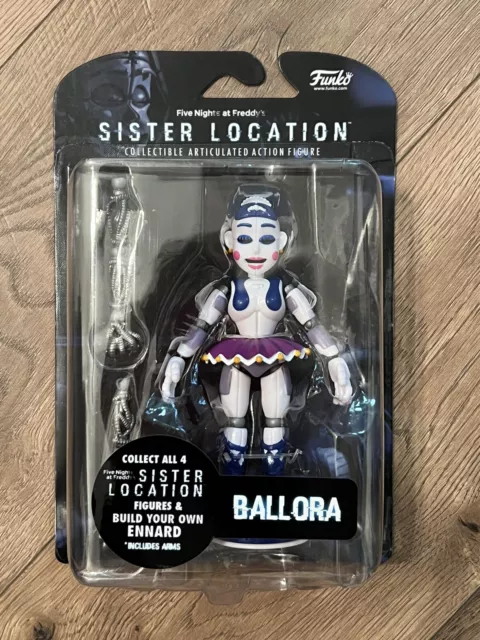 FUNKO FIVE NIGHTS At Freddys Sister Location Ballora Action Figure FNAF