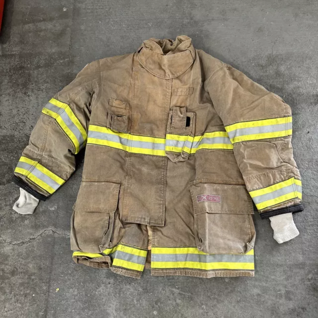 GLOBE GXTREME Firefighter Turnout Bunker JACKET FIRE COAT  Size 44