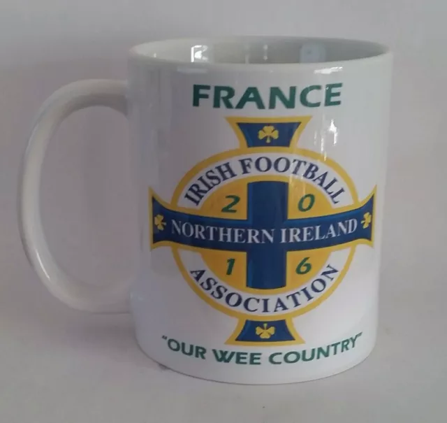 GAWA Northern Ireland mug (France 2016) present novelty free gift box