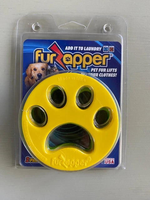 Fur Zapper Lifts Pet Fur Off Your Clothes 2 Pack Add to Laundry Washer Dryer