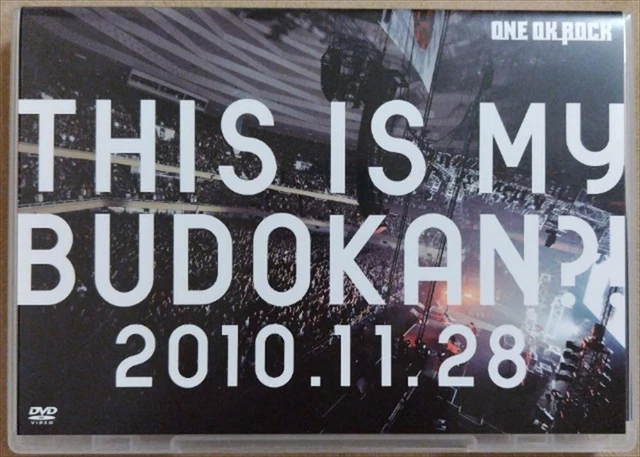 ONE OK ROCK IVE DVD THIS IS MY BUDOKAN 2010Nov.28 F/S w/Tracking