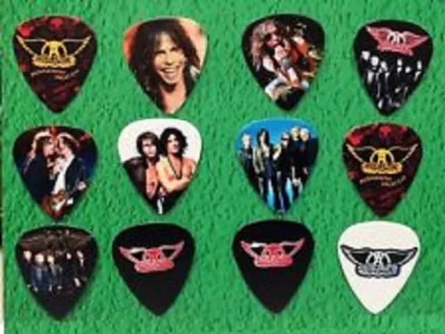 AEROSMITH Guitar Picks Set of 12