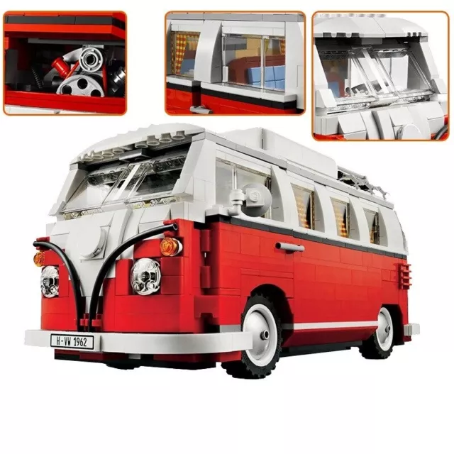 blocs construction Technic Volkswagen combi Camping Bus Playmobil T1 1354 piece