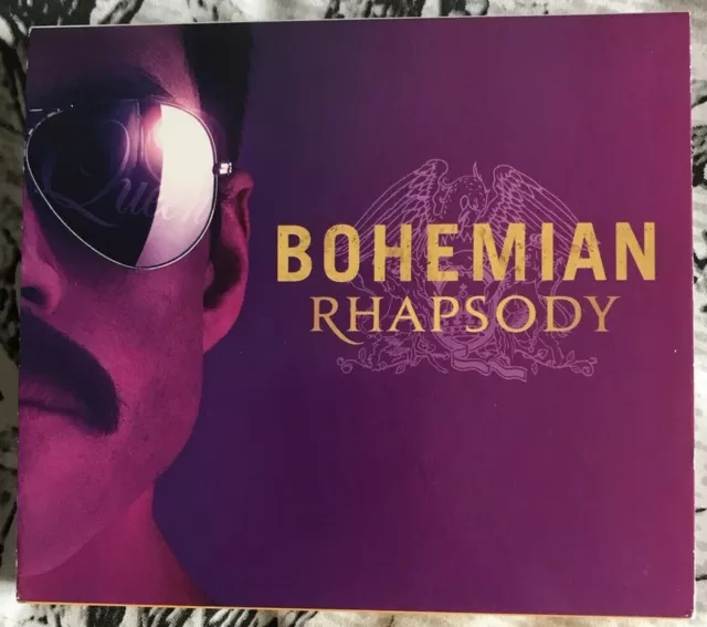 QUEEN Bohemian Rhapsody Soundtrack RAMI MALEK Slipcase only (no CD) MEGA RARE