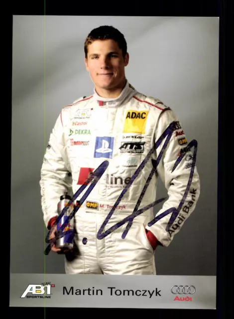 Martin Tomczyk Autogrammkarte Original Signiert Motorsport+A 178600