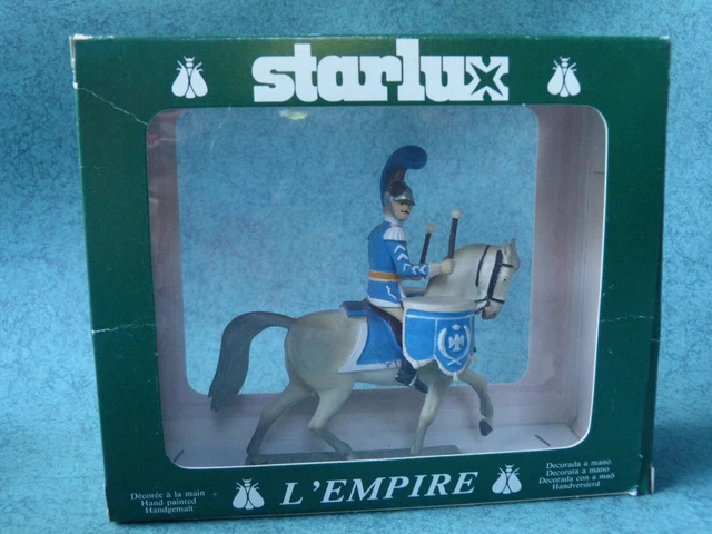 Figurine Starlux - Carabinier Timbalier Du 2e Rgt, Premier Empire - 1:32 (60mm) - Occasion
