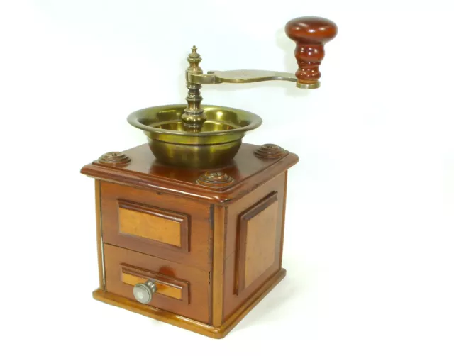 Große seltene Kaffeemühle um 1800