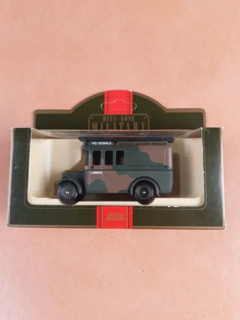 Lledo Days Gone Military 35003 1932 Dennis Limousine Army Signals H.q.