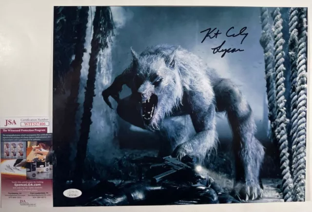 Kurt Carley Signed Underworld Lycan 11x14 Photo Autograph JSA Witness COA